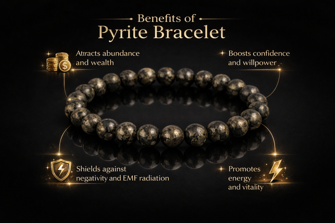 Raw Natural Pyrite Bracelet